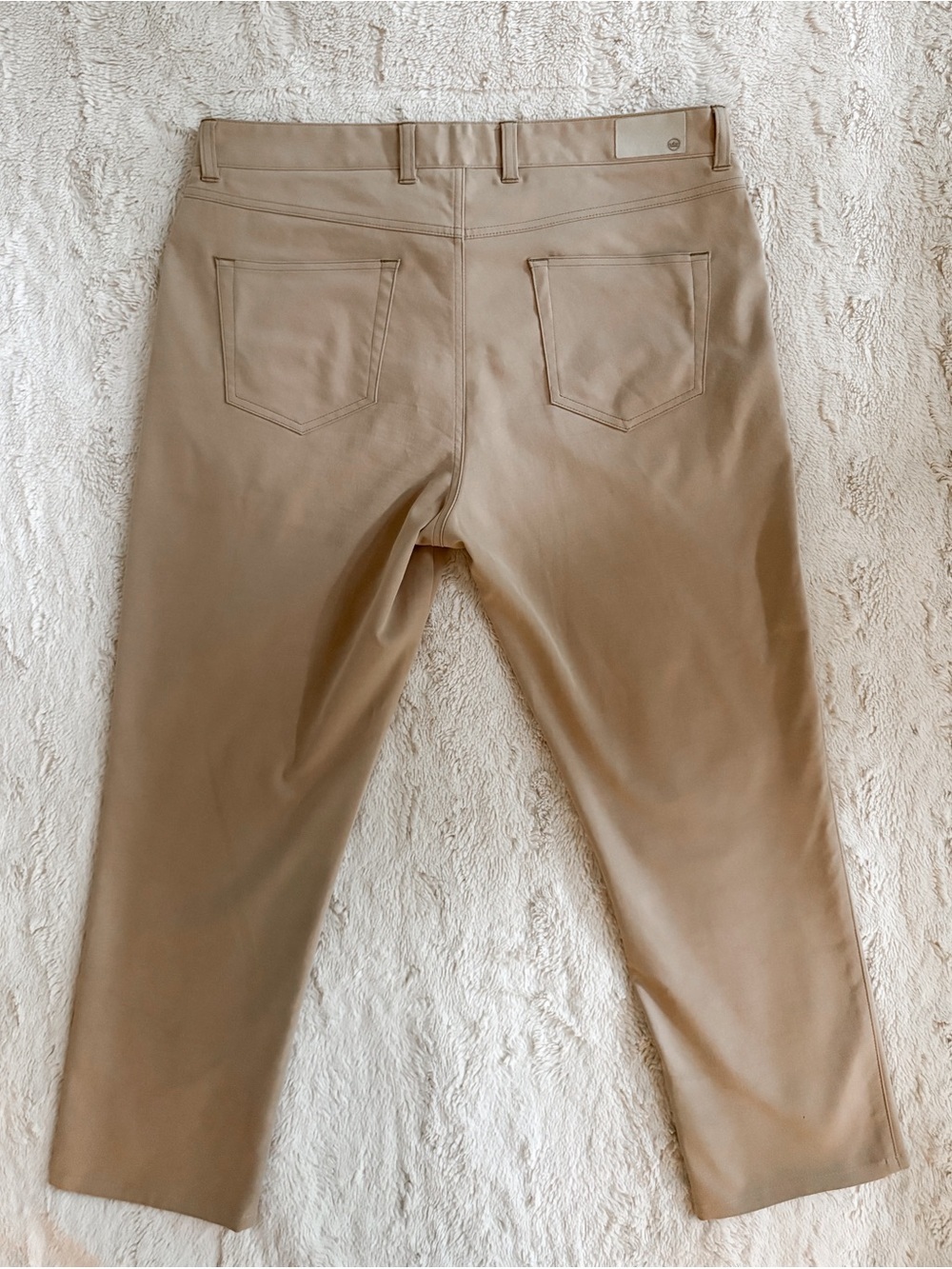 Peter Millar Tan Performance 5 Pocket Pants Men’s 36x30 Stretch Golf Casual - Picture 3 of 4